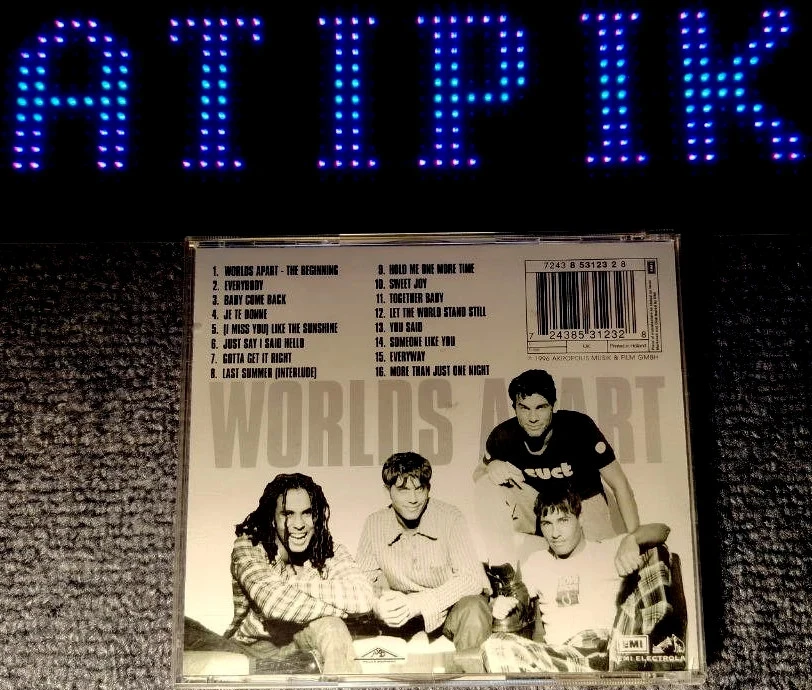 🎸 Worlds Apart - Everybody : CD van 30 jaar import UK 🔥 – photo 2